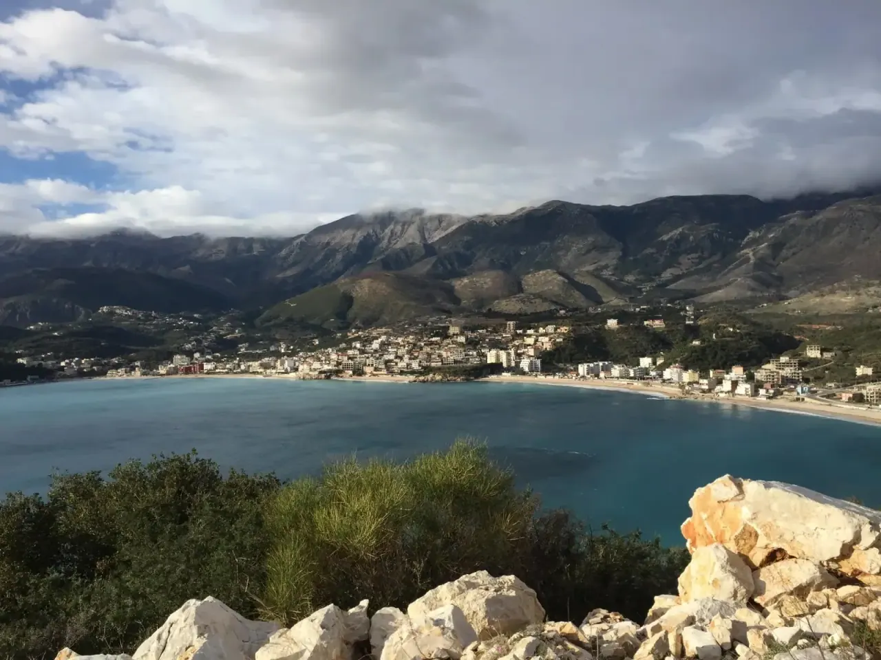 Boat tours along the Himara coastline