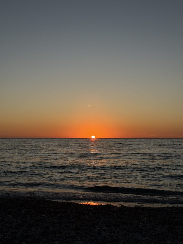 View of Himara town area where the health center and medical services are located