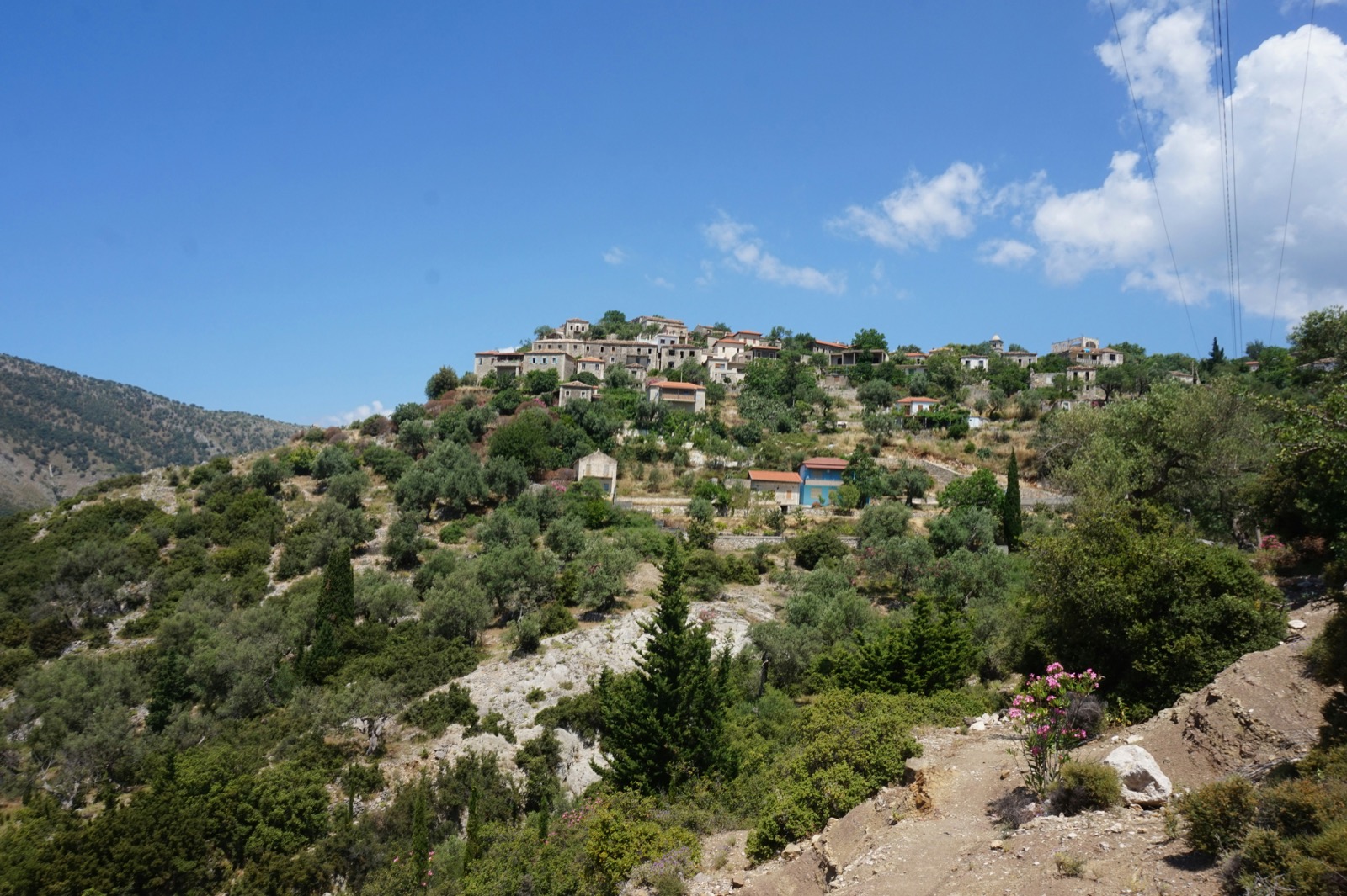 Albanian Riviera coastline with clear turquoise water and dramatic cliffs near Qeparo