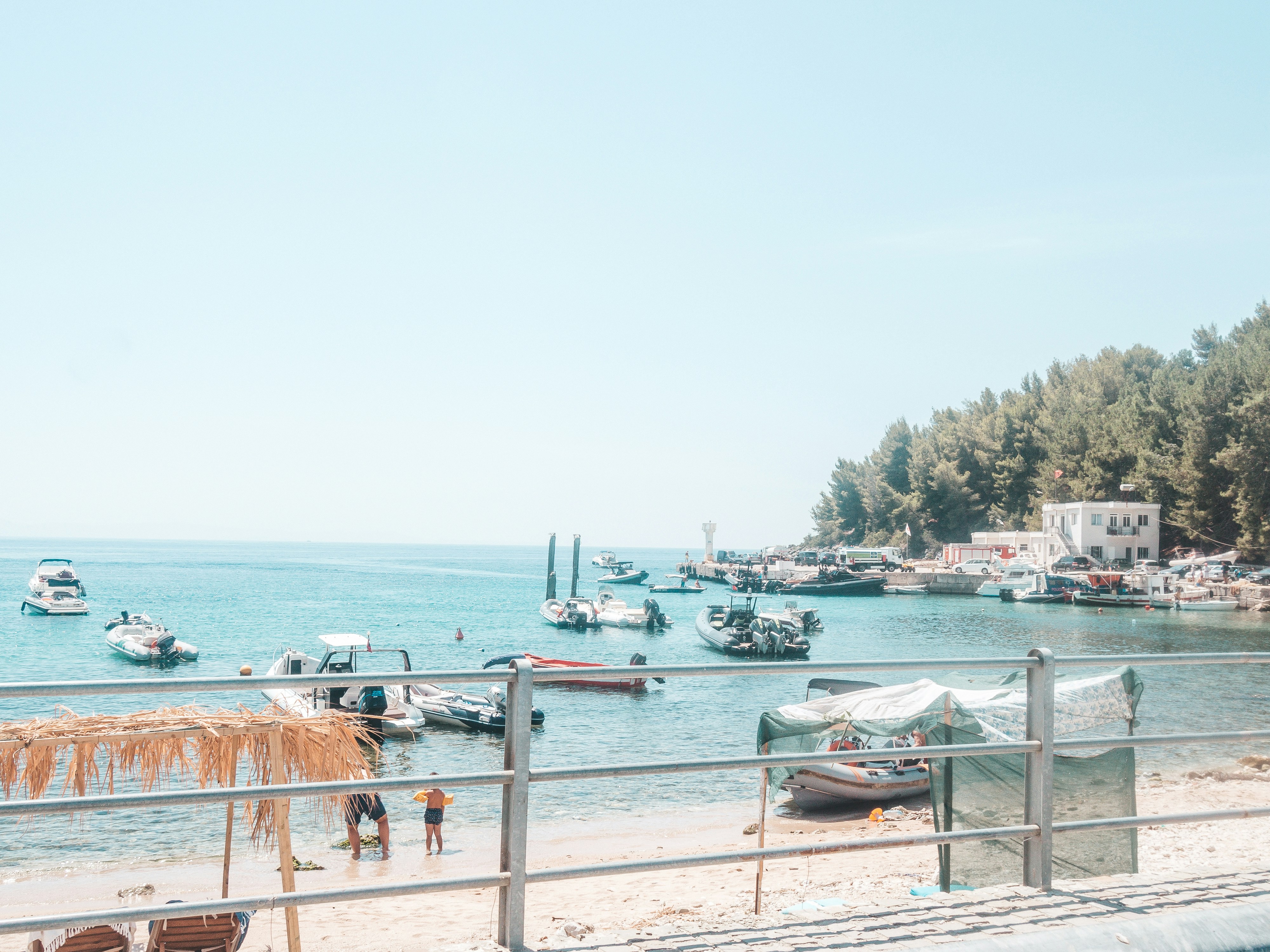 Porto palermo submarine base bay — best base southern albania