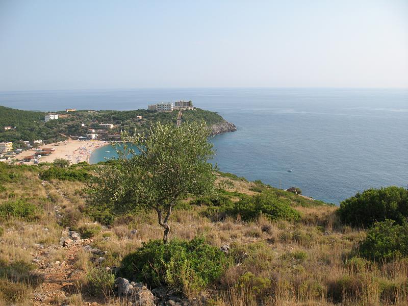 Jale vuno beach — albania by bus no car guide