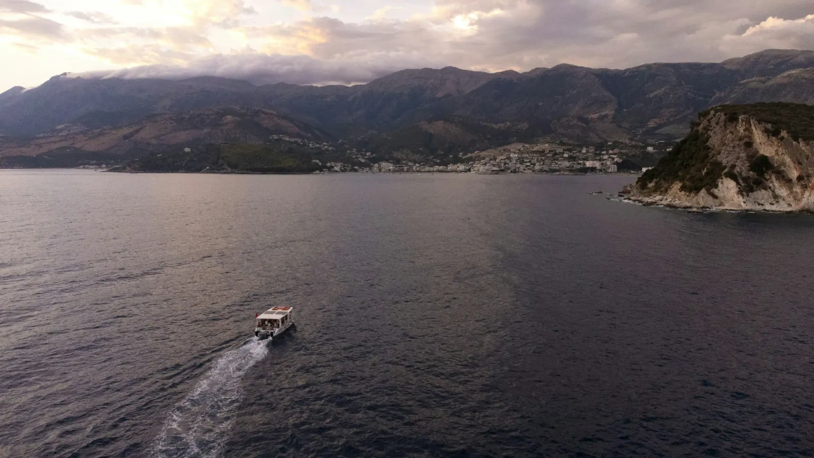 Olive grove above the Albanian Riviera — agrotourism in Himara