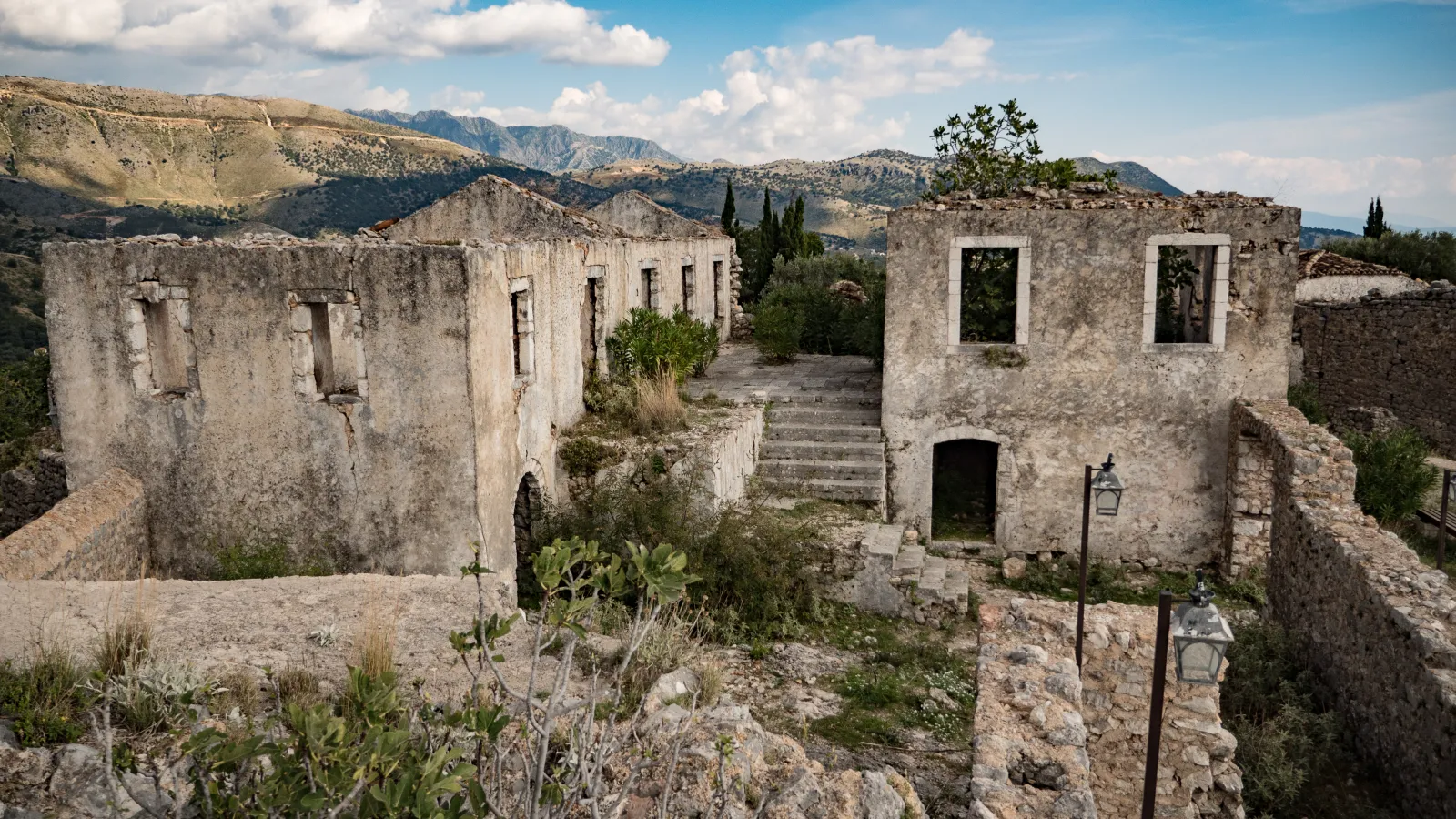 Stone walls of Himara Castle above the Ionian — Albania sits outside the Schengen Area and keeps its own visa clock