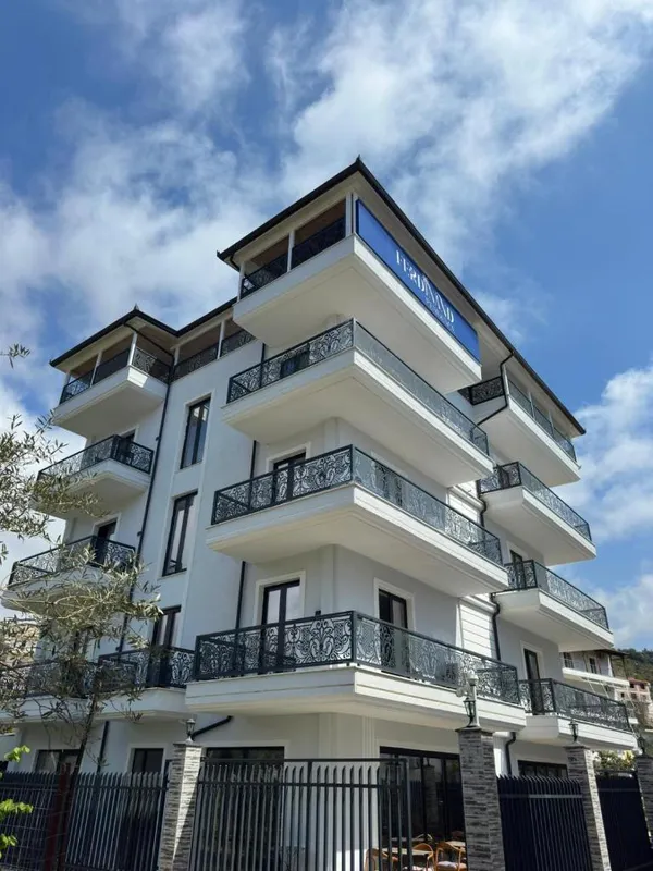 Panoramic view of Himara Bay from Ferdinand Residence