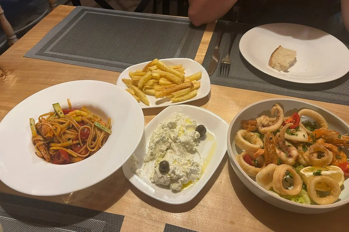 Bocca Restaurant European and Albanian cuisine on Main Street in Himara