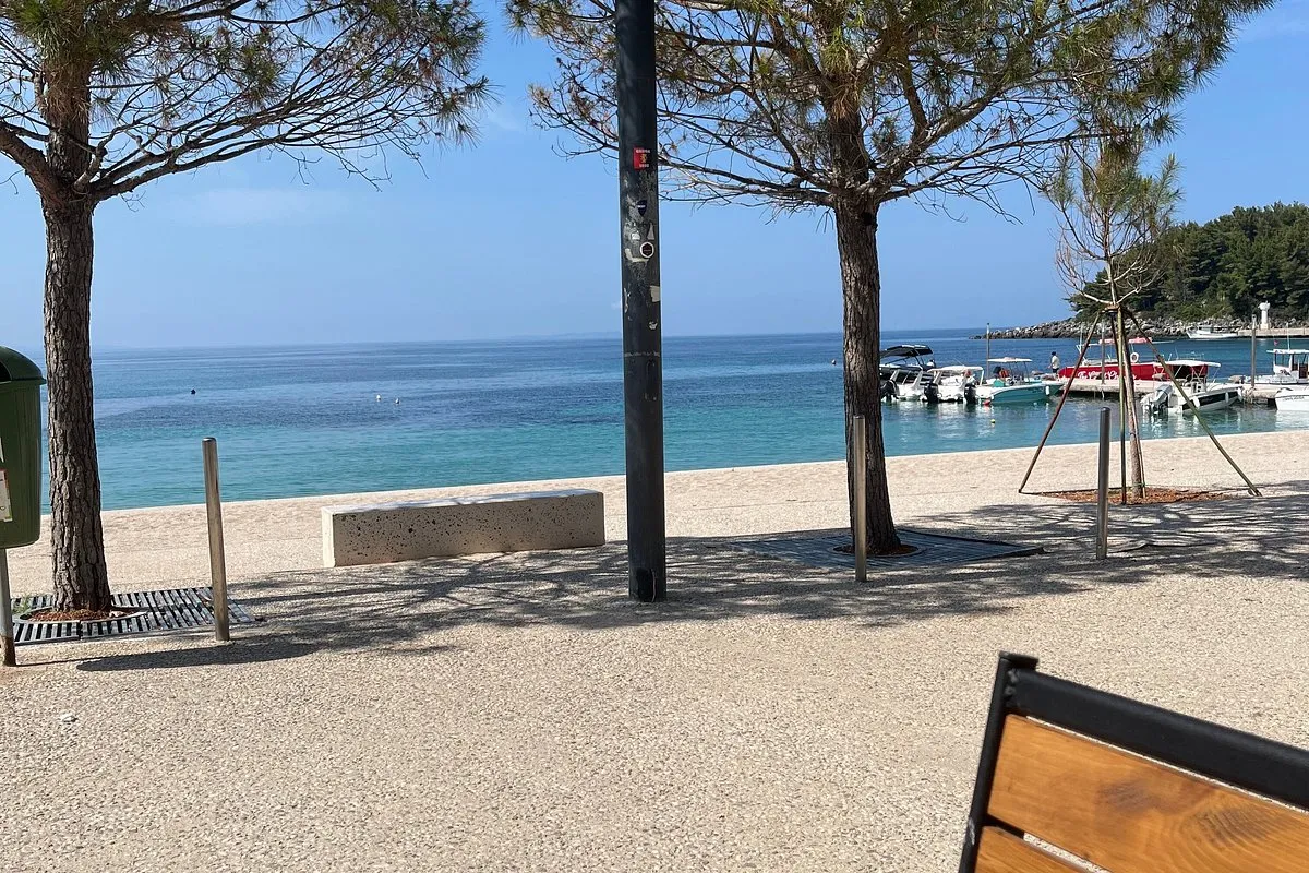 Happy Crepes creperie on the Himara waterfront