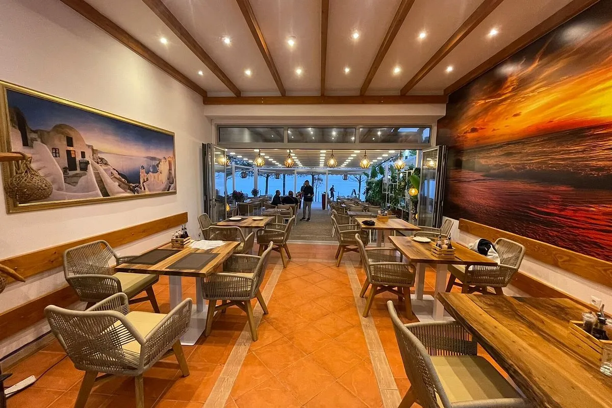 Valentino Restaurant Mediterranean dining near Cave of Himara